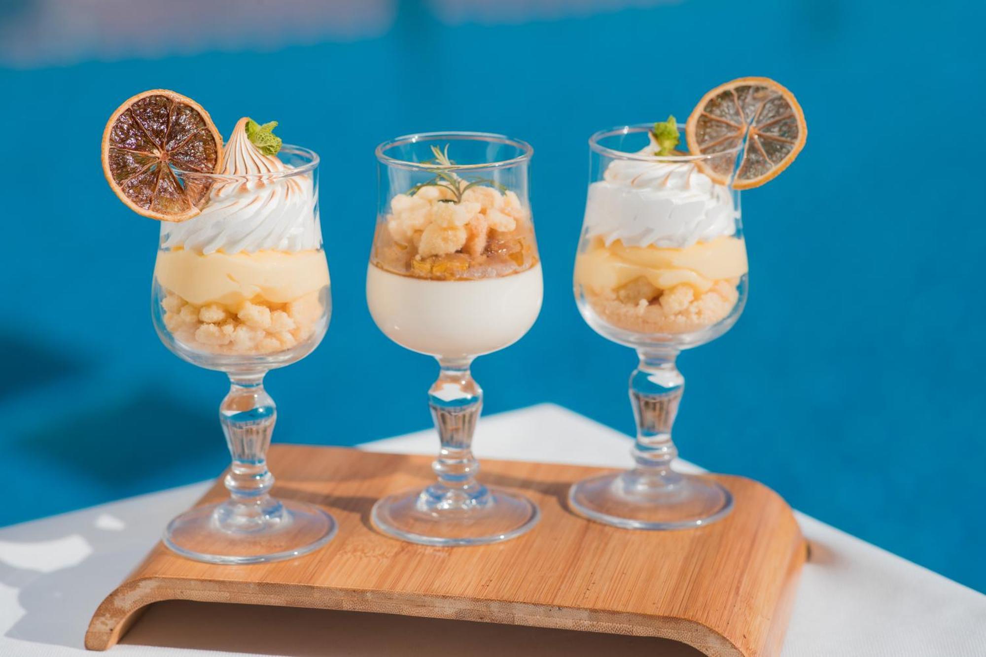 Grand Mogador Agdal & Spa Marrakesh Exterior photo A lemon meringue dessert